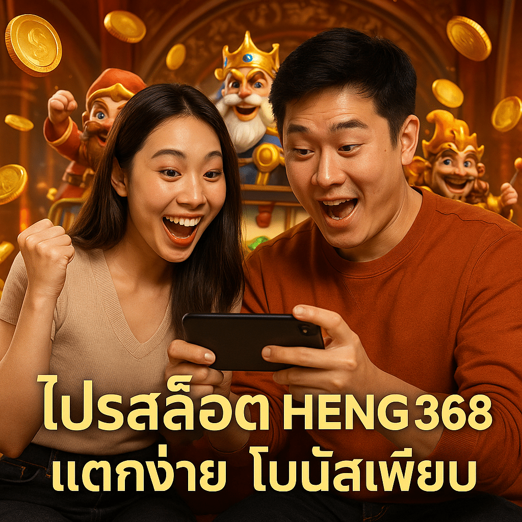 โปรสล็อต HENG368 แตกง่าย โบนัสเพียบ